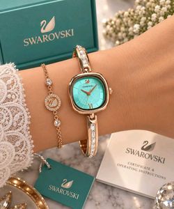 Elegant Swarovski Watch - Rose Gold