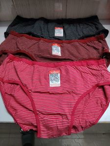 Comfortable Striped Briefs - Pack of 3
