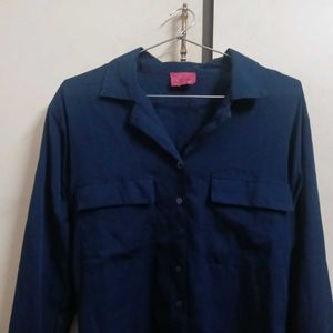 Stylish Navy Blue Shirt