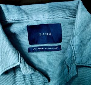 Premium Olive Green Zara Casual / Utility Short Sl