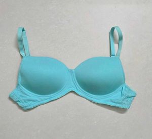Zivame Elegant Turquoise Blue Padded Bra 💙