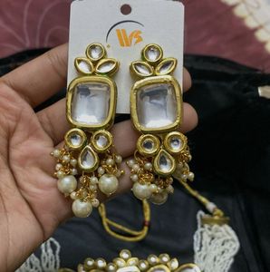 Jaipuri polki Kundan choker set