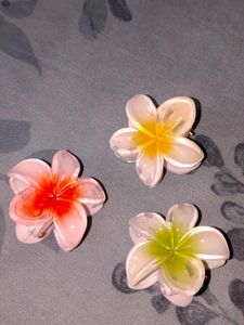 Flower Hair Clips Set ⭐🔸☘️