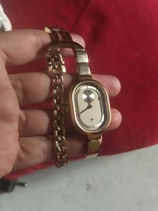Fastrack Gold Women's Watch
