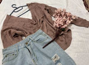 🎉Buy1 Get1 Free🎉Knotted Cardigan Sweater I