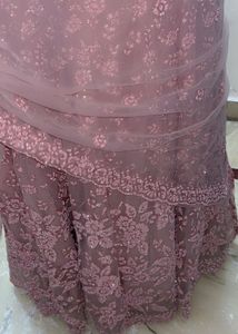 Blush Pink Embroidered Lehenga