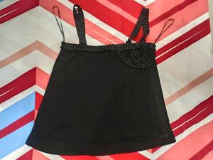 Elegant Black Camisole Top