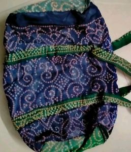 Sale!!! Cotton Handmade Bag Bandini Print
