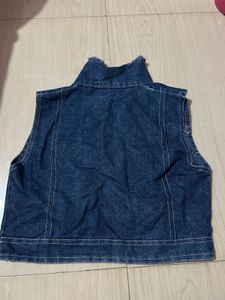 Denim Vest Jacket