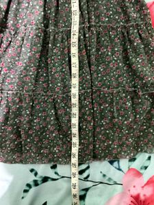 Floral Tiered Mini Dress