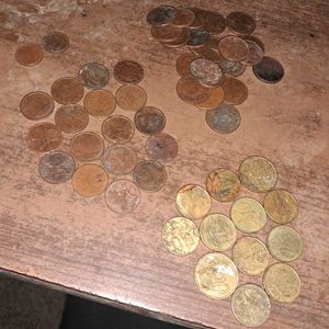 53 coins in assorted EURO cent