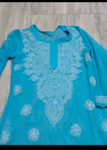 Luckhnowi Gorgete Kurti
