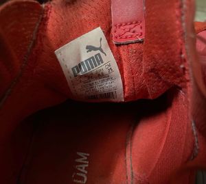 Puma Red Soft foam Running Sneakers UK 5