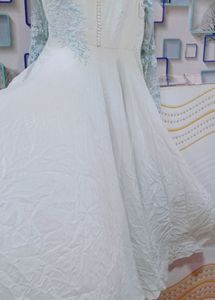 Elegant Lace Sleeve Gown