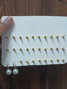 Zaveri Pearls Earring Set