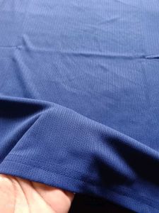 Navy Blue Flutter Sleeve Dress