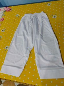 White farshi salwar