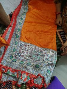 Kamalkari Lehenga with Dupatta sale price fix pric