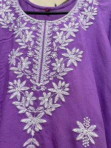 Elegant Lavender Kurta