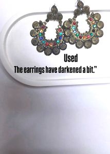 Boho Multicolor Dangle Earrings
