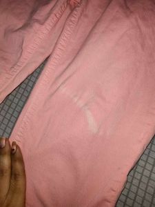 Striped Tee &amp; Pink Jeans Set