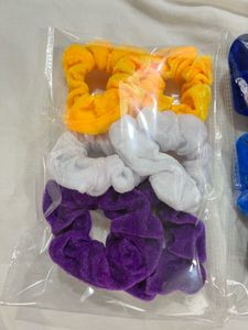 Velvet Scrunchies Set 6 pc per pack