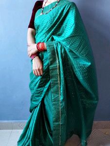 Dola Silk Attractive Design Fancy Saree