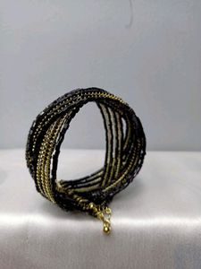 Black and Gold Adjustable Kada