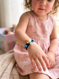 Cute Kids Bracelet or Rakhi With Charm