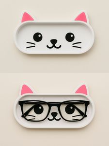 Pearl Cat Glasses Tray – Signature Edition