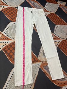 Halogen White Denim Jeans