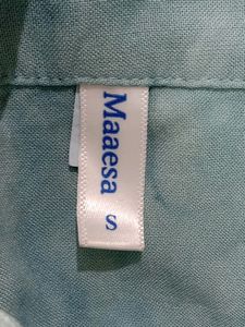 Sea Green Casual Shirt (Women's)