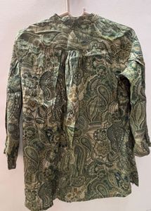 westside brand short tunic top