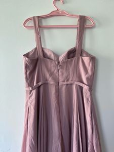 new Simple peachy dress👗(surplus)