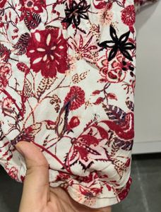 Floral Print Kurta