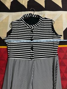 Striped Sleeveless Dress
