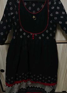 Elegant Black Kurta