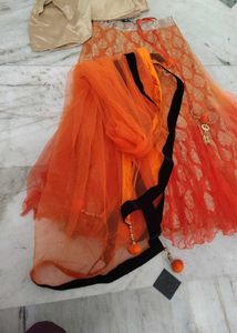 Elegant Ethnic Kurta Set with Lehenga