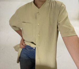 🌈Elegant Beige Shirt 💕