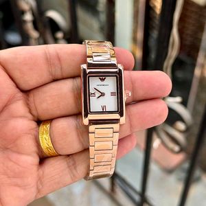 Elegant armani Rectangle Watch