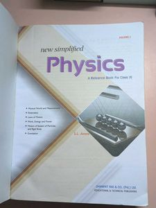 Physics S L Arora Class 11
