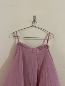 Pink Embellished Kurti Top