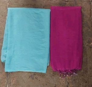 Beautiful Blue &amp; Magenta Dupattas Set