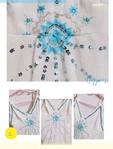 Sparkly White Camisole summer Top