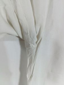 White Plain Palazzo Pant (Women)
