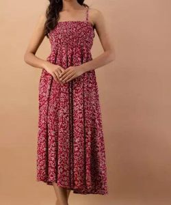 Red Floral Sundress