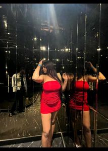 Stunning Red Strapless Bodycon Dress