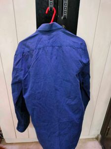 Cobb Men's Blue Button-Down Shirt