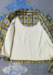 Chic Plaid Blazer Dress Set