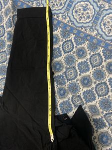 Black Solid Shirt For Women